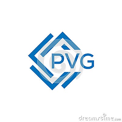 PVG letter logo design on white background. PVG creative circle letter logo concept. PVG letter design.PVG letter logo design on Vector Illustration