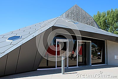 The Pyramid at Denver Botanic Gardens Editorial Stock Photo