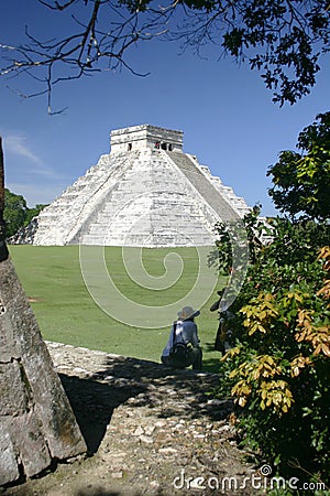 Pyramid View Stock Photo
