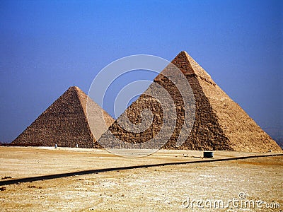 Pyramids Stock Photo