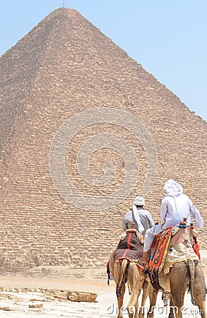 Pyramids Cairo Egypt Editorial Stock Photo