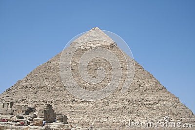 The pyramids in gaza Stock Photo