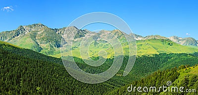 Pyrenees in Andorra Stock Photo