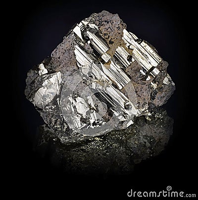 Pyrite Stock Photo