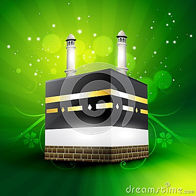 Qaaba sharif vector Vector Illustration