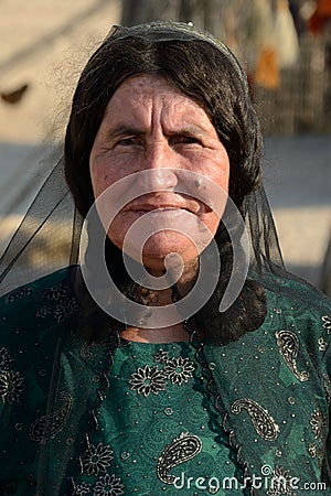 Qashqai woman, Iran Editorial Stock Photo