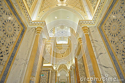 Qasr Al Watan Abu Dhabi President Office palace Editorial Stock Photo