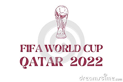 Qatar 2022 FIFA worl cup soccer championship Editorial Stock Photo