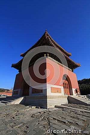 Qing dongling, tomb of emperor kangxi Stock Photo