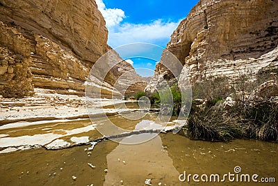 The Qing River Stock Photo