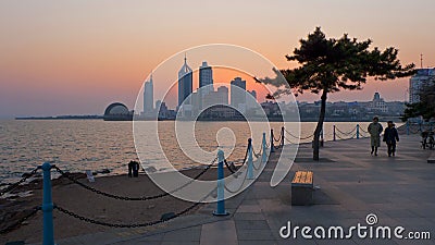 Qingdao city China Editorial Stock Photo