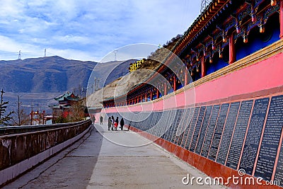 Qinghai xining: great kunlun nine day saint - MaLong phoenix mountain Editorial Stock Photo