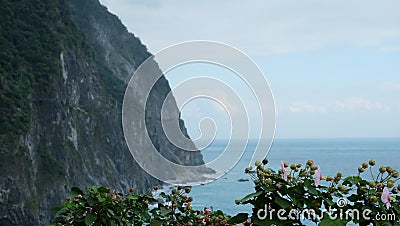 Qingshui Cliff | One of the Eight Wonders of Taiwan Stock Photo