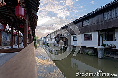 Qingxi Water town Shanghai China Editorial Stock Photo