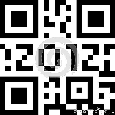 Qr code 2012 Stock Photo