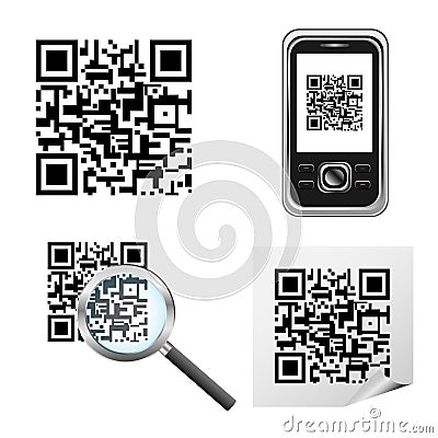 Qr code Vector Illustration