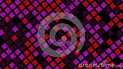 QR code samples for smartphone scanning isolated on black background. Animation. Payment technology concept, seamless Stock Photo