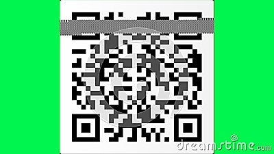 Qr Code Scanning On Green Background Stock Video Video Of Control Codes Qr Code Scanning On Green Background Stock Video Video Of Control Codes