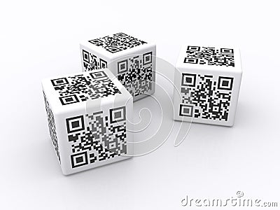 QR codes Stock Photo