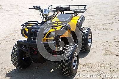 Quad bike Stock Photo