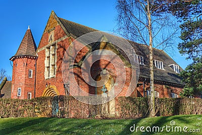 Quaker meeting house Stock Photo