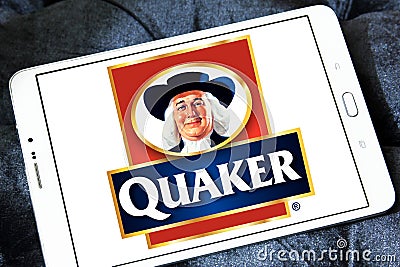 Quaker Oats Company logo Editorial Stock Photo