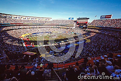 Qualcomm Stadium San Diego, CA Editorial Stock Photo