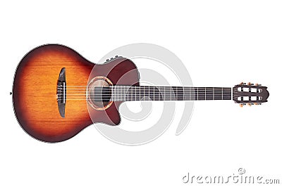 Quality Acoustic Guitar Stock Photo