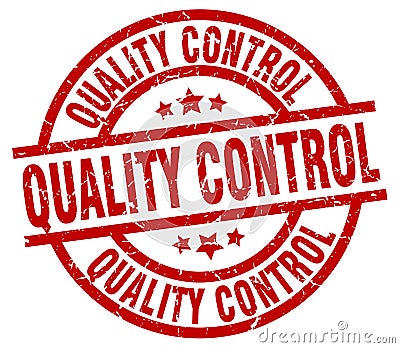 quality control stamp Vector Illustration