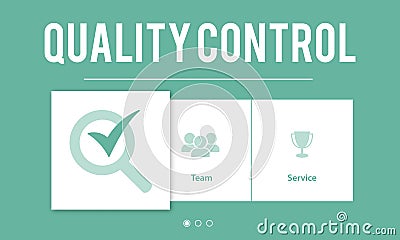Quality Control Improvement Development Concept Stock Photo