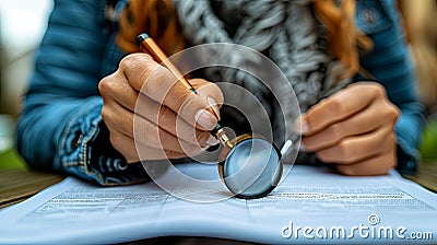 The quality department conducting audits and ensures the compliance of products with standa Stock Photo