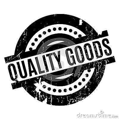 Quality Goods rubber stamp Vector Illustration