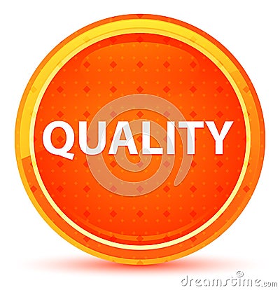 Quality Natural Orange Round Button Stock Photo