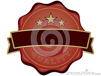 Quality Seal Vector Illustration