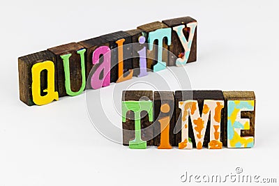 Quality time strengthen personal relationship together important close family Stock Photo