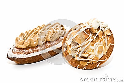 Quality variety of cakes Stock Photo