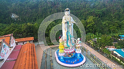 Quan Yin the Chinese goddess of mercy and compassion Stock Photo