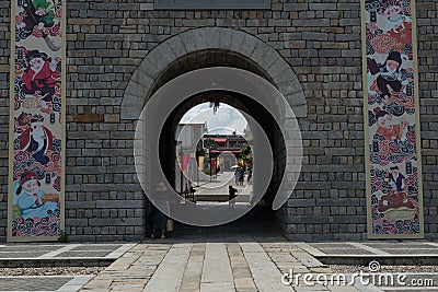 Quanzhou - Yongning Ancient City Stock Photo