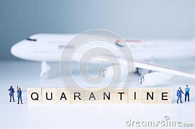 Quarantine concept Stock Photo