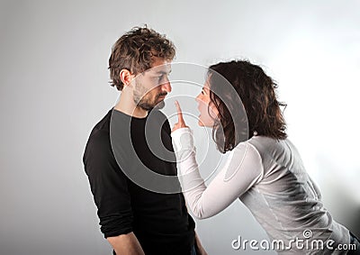 Quarrel Stock Photo