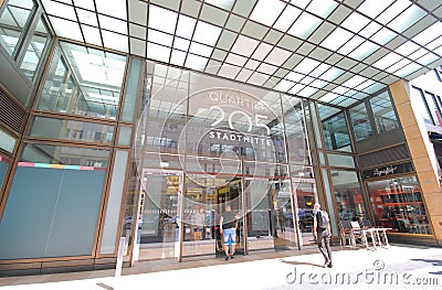 Quartier 205 shopping mall Berlin Germany Editorial Stock Photo