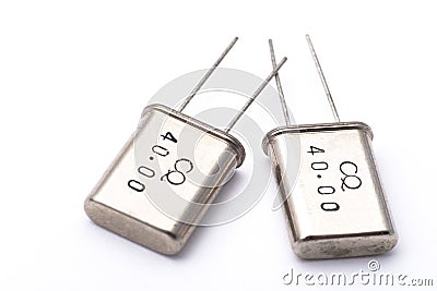 Quartz oscillator Stock Photo