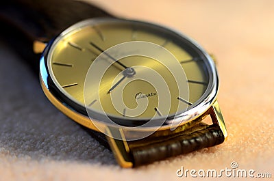 Quartz watch Stock Photo