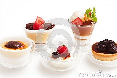 Quatre-quarts French food over white background Stock Photo