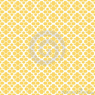 Quatrefoil Lattice Pattern Vector Illustration