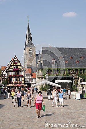 Quedlinburg Editorial Stock Photo