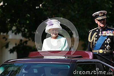 Queen Elizabeth Editorial Stock Photo
