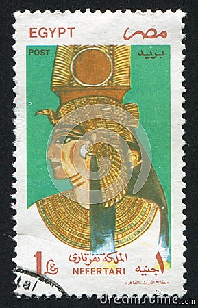 Queen Nefertari Editorial Stock Photo