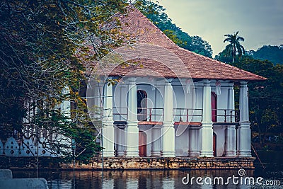 Queen`s bath house kandy sri lanka Stock Photo