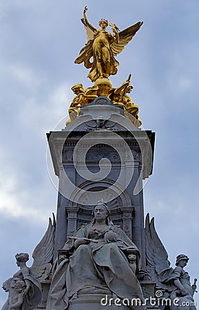 Queen Victoria Memorial London Editorial Stock Photo
